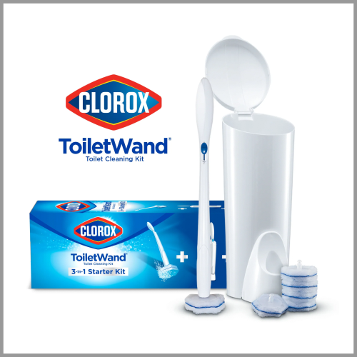 Clorox Toilet Wand 3in1 Starter Kit