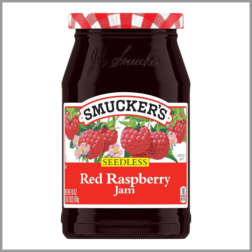 Smuckers Jam Seedless Red Raspberry 18oz