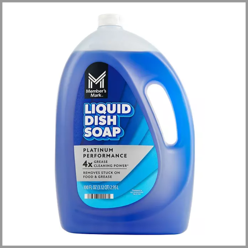 Members Mark Dish Soap Platinum Performance Liquid Fresh Clean100floz