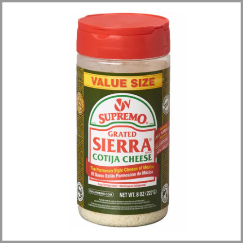 VV Supremo Grated Sierra Cotija Cheese 8oz