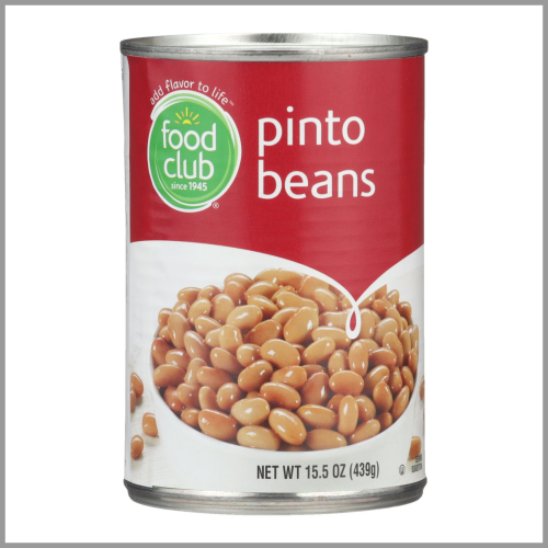 Food Club Pinto Beans 15.5oz