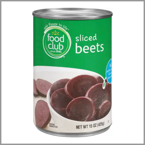 Food Club Sliced Beets 15oz