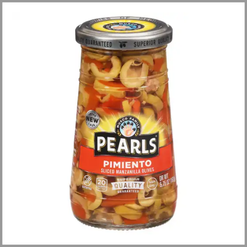 Pearls Olives Sliced Manzanilla Pimiento 5.75oz