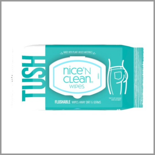 Nice N Clean Flushable Wipes 84ct