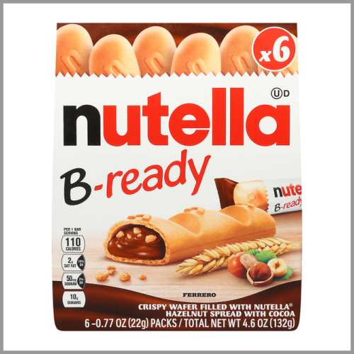 Nutella B Ready Wafers 6pk