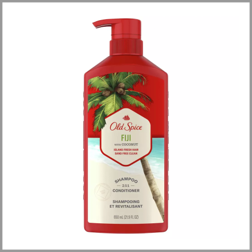 Old Spice 2 in 1 Shampoo and Conditioner Fiji 21.9oz