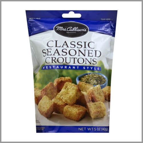 Mrs Cubbisons Croutons Classic Seasoned 5oz