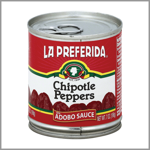 La Preferida Chiles Chipotles Con Salsa Adobo 7oz