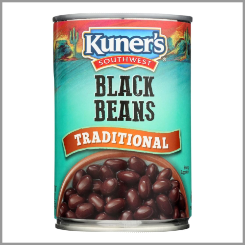 Kuners Black Beans Traditional 15oz