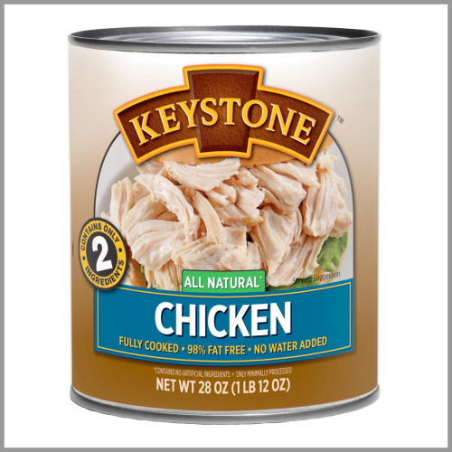 Keystone Chicken All Natural Fully Cooked 28oz