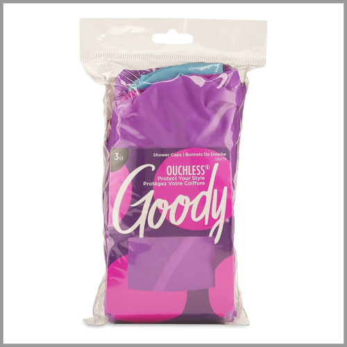 Goody Shower Cap Ouchless 3ct