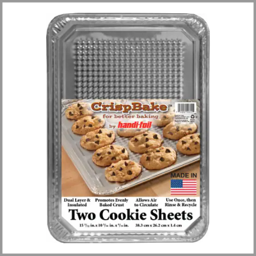 Handifoil CrispBake Cookie Sheets 15x10 2pk