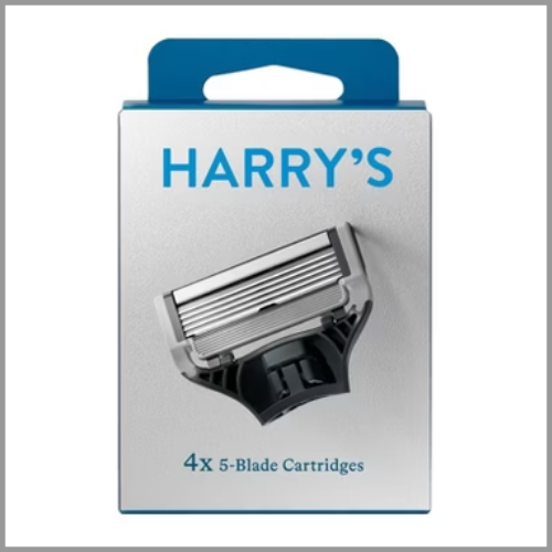 Harrys Razor Blade Refill Cartridges 4ct