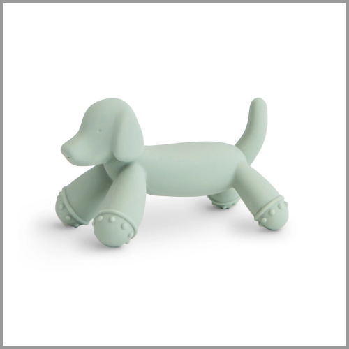 Mushie Teether Dog Figurine