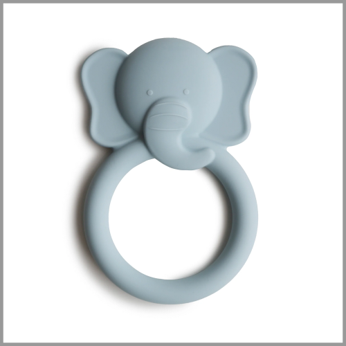 Mushie Teether Elephant Cloud