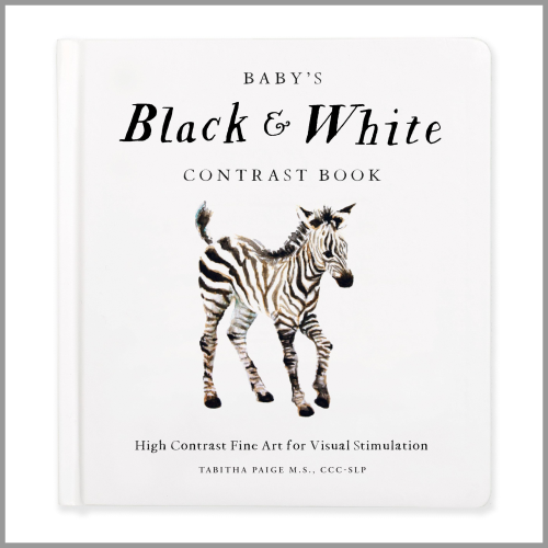 Black and White Contrast Book For Baby