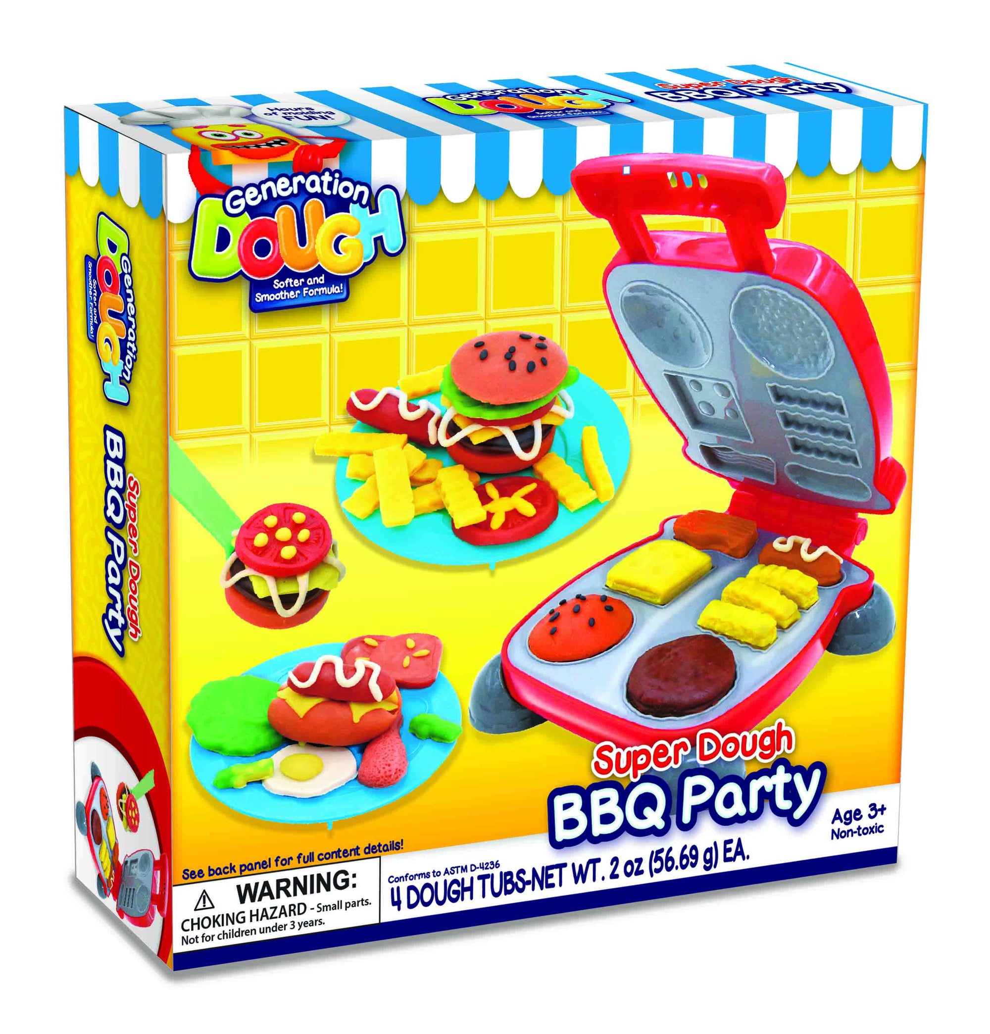 Generation Dough Play Dough BBQ Party Kit