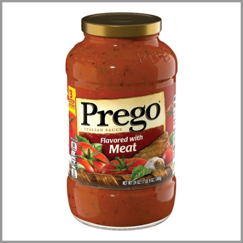 Prego Italian Sauce Natural Flavored with Meat 24oz
