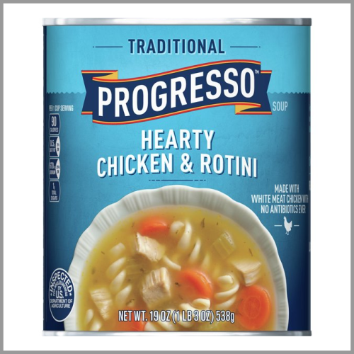 Progresso Soup Hearty Chicken Rotini 19oz