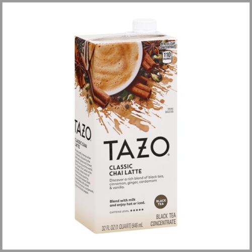 Tazo Classic Chai Latte 32floz