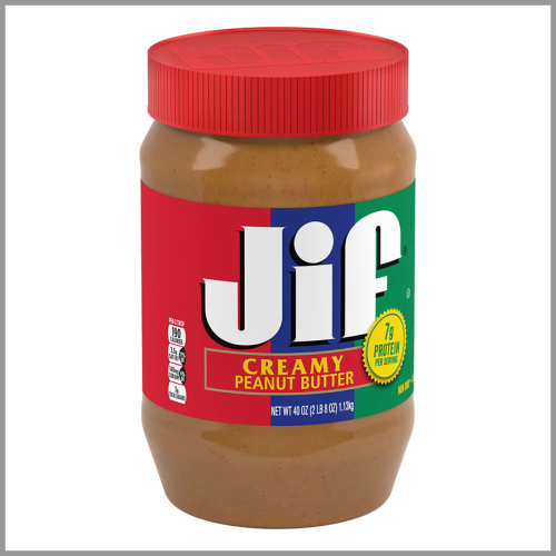 JIF Peanut Butter Creamy 40oz
