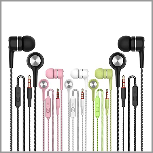 Wired Earbuds with Microphone 1ea