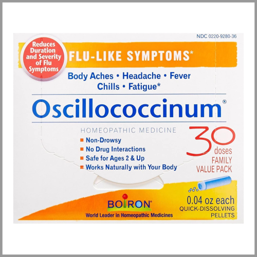 Boiron Homeopathic Medicine Oscillococcinum 30doses