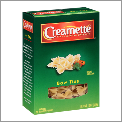 Creamette Pasta Bow Ties 12oz