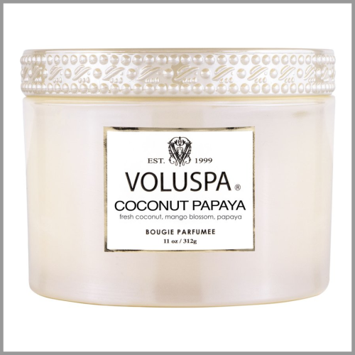 Voluspa Candle Coconut Papaya Corta Maison 11oz