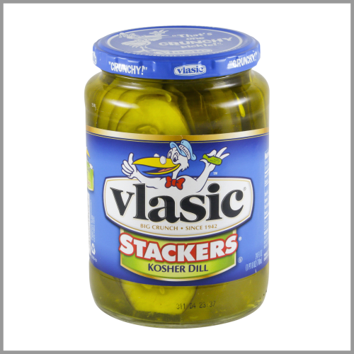 Vlasic Dill Pickles Kosher Stackers 24oz