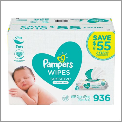 Pampers Baby Wipes Sensitive 936ct