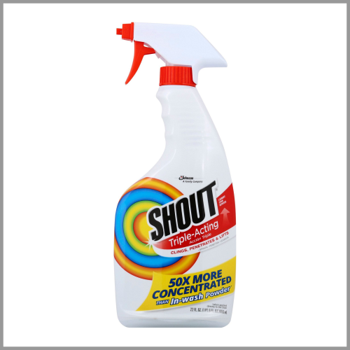 Shout Triple Acting Laundry Stain Remover 22oz