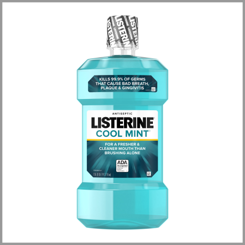 Listerine Mouthwash Antiseptic Cool Mint 1.5L