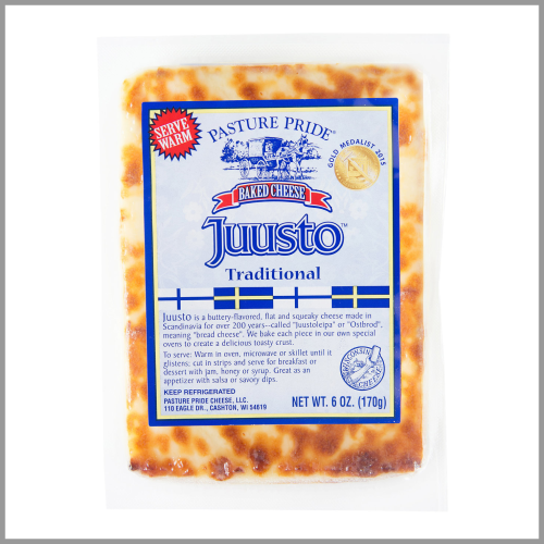 Pasture Pride Juusto Baked Cheese Traditional 6oz