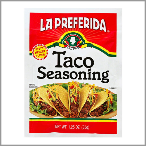 La Preferida Taco Seasoning 1.25oz