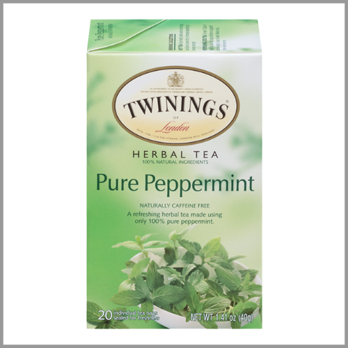 Twinings Tea Herbal Pure Peppermint 1.14oz 20ct