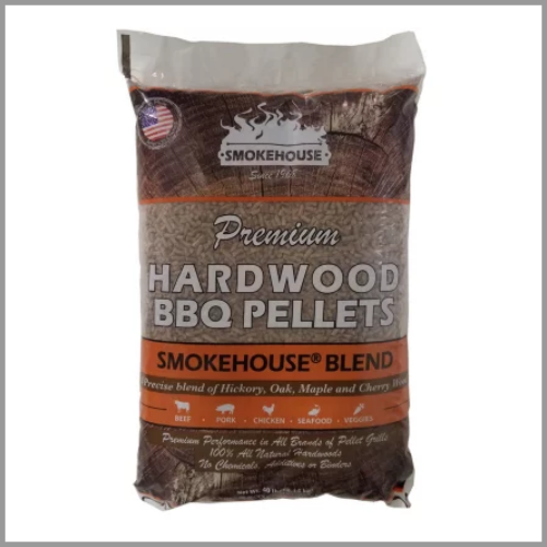 Smokehouse Premium Hardwood BBQ Pellets 40lb