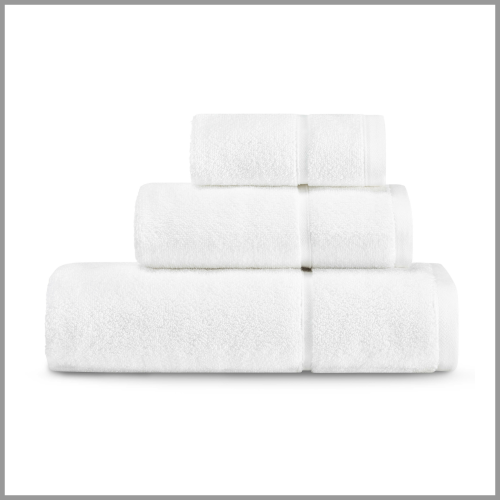 Charisma Luxury Bath Towel Set White 3pc