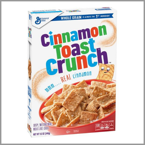 General Mills Cereal Cinnamon Toast Crunch 12oz