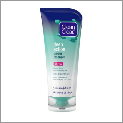 Clean and Clear Deep Action Cream Cleanser 6.5oz