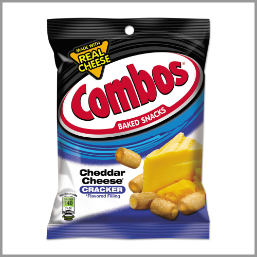 Combos Baked Snacks Cheddar Cheese Cracker 6.3oz