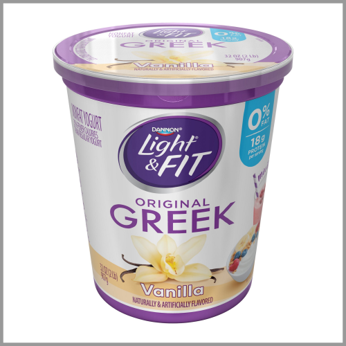 Dannon Yogurt Light n Fit Original Greek Vanilla 32oz