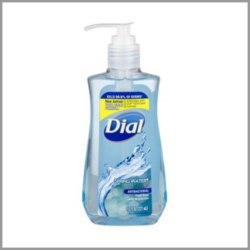 Dial Hand Soap Complete Antibacterial Spring Water 7.5floz