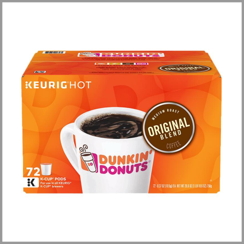Dunkin Donuts K-Cups Original 72pk