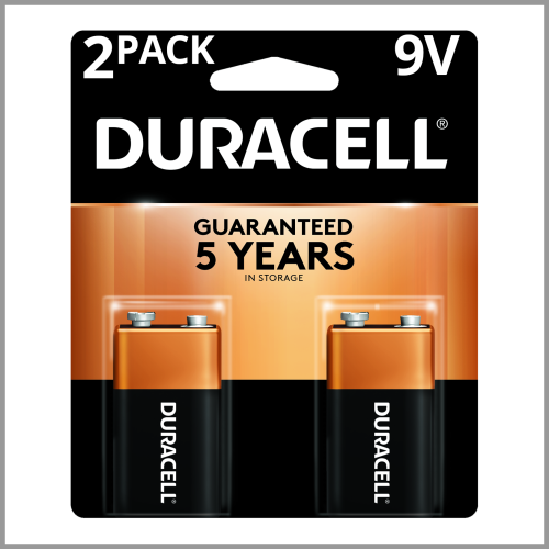 Duracell Batteries 9V 2pk