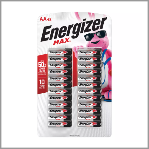 Energizer Batteries AA 48ct