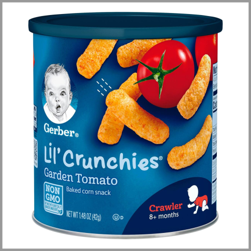 Gerber Lil Crunchies Garden Tomato 1.48oz