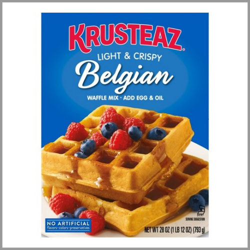 Krusteaz Belgian Waffle Mix 28oz
