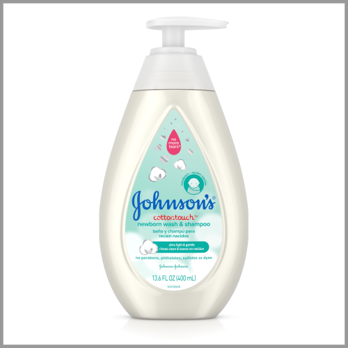 Johnsons Newborn Wash and Shampoo Cottontouch 13.6floz