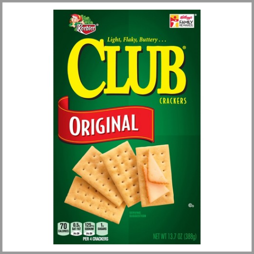 Kelloggs  Club Crackers Original 13.7oz